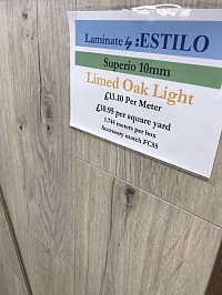Limed Oak Light Laminate Flooring. FlooringNearMe.SimDif.com shop now Direct at Trade Price
